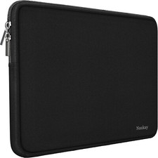 Naukay Laptop Sleeve Case, 15.6 Inch,Resistant Neoprene Notebook Computer Poc... picture