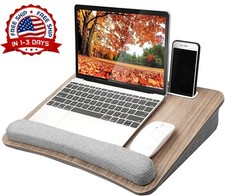 Mesita para laptop bandeja mesitas mesa para cama portatil comodo no se desliza picture
