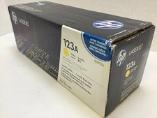 Genuine HP 123A Q3972A Yellow🟡 Toner Ink Cartridge 2550 2820 2840, SEALED BOX picture
