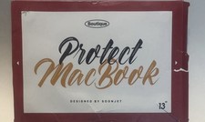 Soonjet Boutique Protect MacBook Hard shell Case 13” MacBook Air 13.6” Black picture