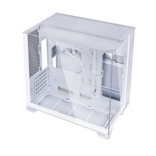 Lian Li O11VMW O11 Vision-M ATX Mid-Tower Case Triple Glass White picture
