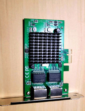 ipolex Adaptador de red convergente (NIC) Gigabit Ethernet PCIe X4 de doble... picture