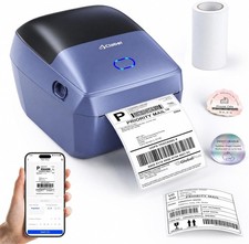 G4 4x6 Shipping Label Printer W/ Built-in Holder Small Business picture