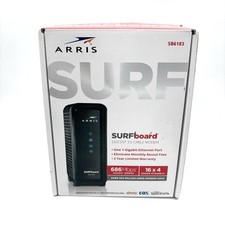 ARRIS SURFboard SB6183 DOCSIS 3.0 Cable Modem -Xfinity Spectrum COX - BLACK picture