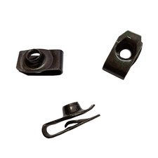 M8 U -Style Clip-On Nut,U-Type Fasteners (Pack of 25) picture