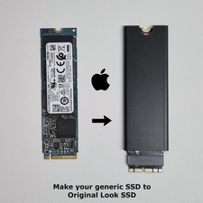 Apple Mac Pro 2013 A1481 NVMe SSD Converter Adapter with Heatsink Complete Set picture