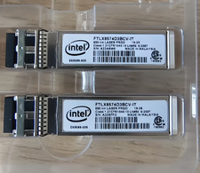 1Pcs Intel FTLX8574D3BCV-IT 10G Multimode SFP+ Transceiver E65689-005 picture