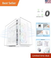 Magnetic PVC Dust Filter Covers - 500x500mm 2-Pack for Ultimate PC Protection picture