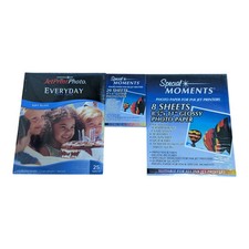 New Special Moments Digital Photo Paper Ink Jet Print Glossy Lot 4x6  8.5x11 A picture