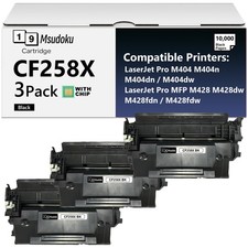 CF258X 58X WITH CHIP Compatible for HP Toner Pro M404 Series/Pro MFP M428 Series picture
