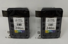 MADE IN JAPAN OEM 2 PCS Canon 246XL CL-246XL Color Ink Cartridge Genuine Sealed picture