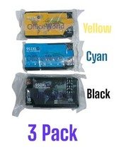 3 Pk Office World Compatible Ink Cartridge Replacement Canon PGI-250XL CLI-251XL picture