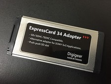 SD/SDHC/SDXC to Expresscard Adapter Reader for SONY SXS Pro Card application picture