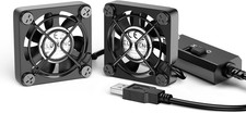 Dual 40Mm USB Fan with 3 Speeds Adjustable 5V PC Fan Max 5500RPM picture