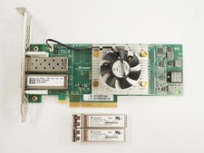 Dell QLogic QLE2662-DEL H8T43 16Gb 2-Port PCIe HBA w/2x FTLF8529P3BCV-QL picture