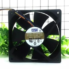 AVC DA12025B12L 12025 DC12V 0.30A 12CM 4-Wire PWM Silent Cooling Fan picture