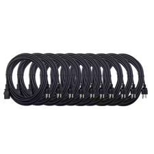12 Ft. Universal AC Power Cord UL Approved NEMA 5-15P to C13 18 AWG / 3-Conducto picture