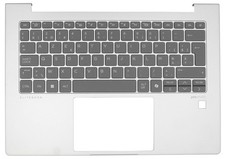 Original BELGIAN Keyboard w/ Palmrest Cover for HP ELITEBOOK 640 G11 645 G11 LED picture