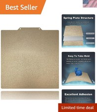 165x165mm Gold PEI Build Plate for Flashfog Adventurer 3/Ender 2 Pro, Double ... picture