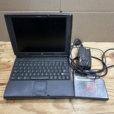 Apple Macintosh PowerBook 1400c + CD Drive Powers On But No Image **For Repair** picture
