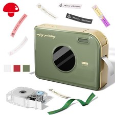 Phomemo A30 Label Maker, Mini Bluetooth Thermal Ribbon Printer Rechargeable LOT picture