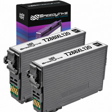 2PK Reman HY Black Printer Ink Cartridge for Epson T288XL120 288XL 288 XP-340 picture