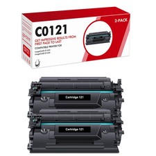 CRG121 2PK Compatible With Canon 121 Black Toner 3252C001 ImageClass D1650 D1620 picture