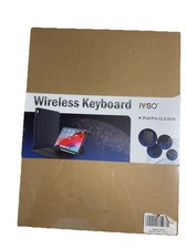 IVSO Wireless Keyboard for Ipad Pro 12.9 2018 Bluetooth Case Stand Black picture
