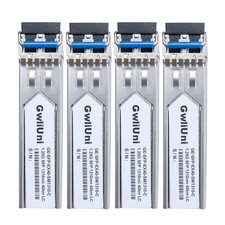 4Pcs 40km SFP 1.25G Single Mode Fiber Module Network Transceiver 1310nm, Dupl... picture