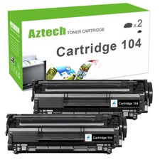 2Pack 104 FX10 Black Toner For Canon 104 Printers ImageClass MF4150 MF4350D D420 picture