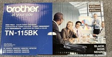 Brother TN-115BK Black High Yield Toner Cartridge Genuine OEM For HL DCP MFC picture