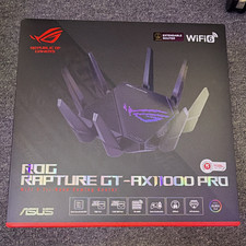 ASUS ROG Rapture GT-AX11000 Pro AX11000 Tri-Band Wi-Fi 6 Gaming Router picture