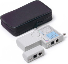 Professional Multi Function RJ45 RJ11 USB and BNC Cable Tester - Remote Cable Te picture