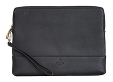 Knomo London Kendor Leather Wristlet Tablet Sleeve Case picture