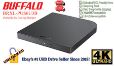 Buffalo BRXL-PUS6U3B Pre-flashed Blu-ray drive - Unlocked - 4K, UHD Friendly picture