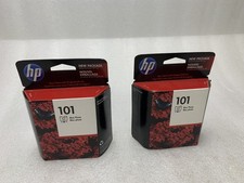 Lot of 2 HP 101 Vivera Blue Photo Ink Cartridge /expiration Jan 2012 , Oct 2011 picture