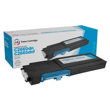 Compatible Single Toner Replacement for Dell 593-BBBT HY (C) picture