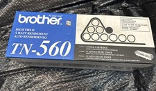 Brother TN-560 Black Toner Cartridge Genuine Original  picture
