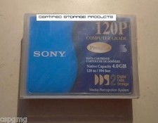1/PK NEW Sony DDS-2 DGD120P 4mm 4GB/8GB Data Tape Cartridge 120m DDS2 DGD-120P picture