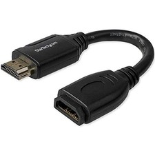StarTech 6/15cm HDMI Port Saver Cable (hd2mf6inl) picture