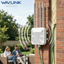 Wavlink Outdoor POE Extender WiFi 7 Router Long Range(BE5100) WiFi 6 (AX3000) picture