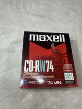 Maxwell CD-RW74 CD Recordable 650 MB Megabyte 74 Minute Run Time 3 Pack picture