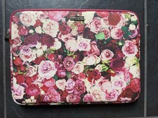 Kate Spade Rose Floral Grant Street Roses Laptop Sleeve picture