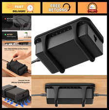 Universal Silicone Laptop Charger Holder - Under Desk Power Brick Organizer, Non picture