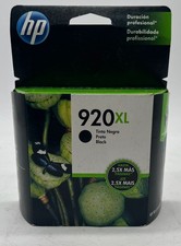Genuine HP Ink Cartridge 920XL Black CD975AL, Latin Am. version, OEM, expired picture