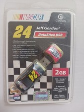 2010 Jeff Gordon #24 NASCAR Car DataStick Flash Drive USB & Neckcord 2GB Sealed  picture