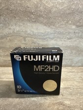 Fujifilm Floppy Disks 2HD 3 1/2” Pack 10 Open Box IBM Microsoft picture