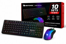 LOT 10 iBUYPOWER Chimera KM7 RGB Gaming Keyboard & Mouse Combo picture