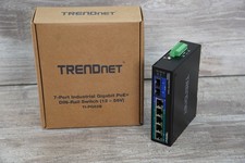 TRENDnet TI-PG62B, 6-Port Industrial Gigabit PoE+ DIN-Rail Network Switch picture