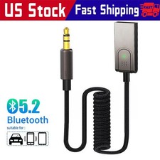 Bluetooth 5.3 to Aux Adapter for Car, USB to TRS 3.5mm Bluetooth Receiver add... picture